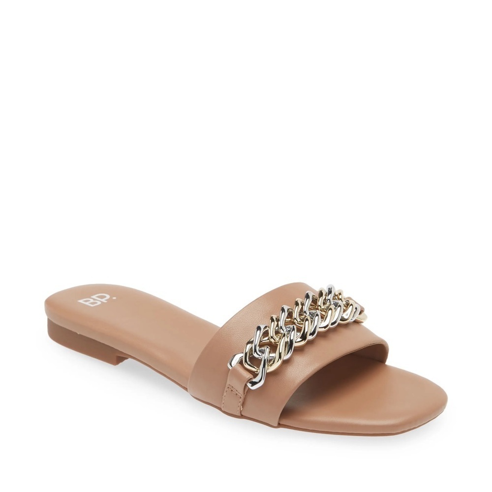 BP. Asher Two-Tone Chain Sandals BRAND NEW